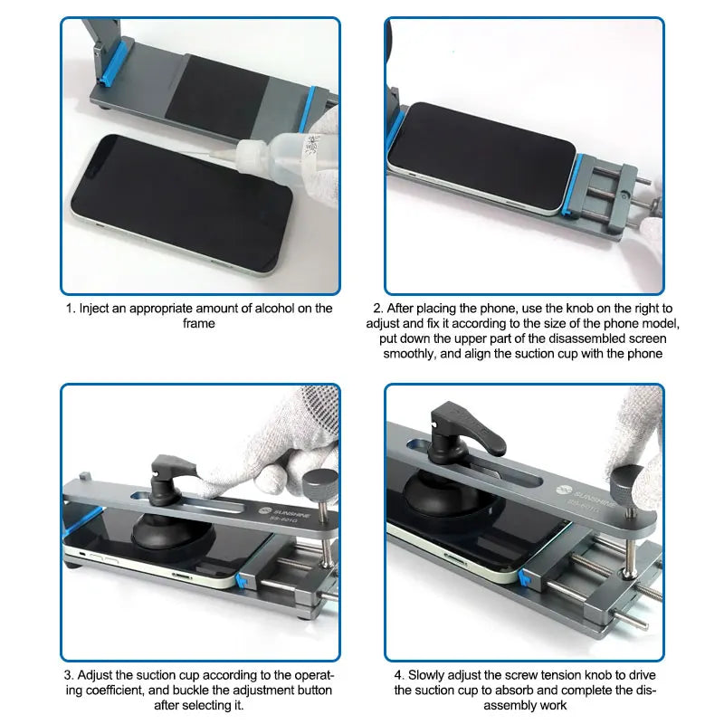 SUNSHINE SS-601G Mobile Phone Universal Heating-Free Screen Separator For iPhone Android LCD Screen Opening Repair Fixture Tools