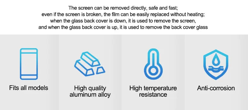 SUNSHINE SS-601G Mobile Phone Universal Heating-Free Screen Separator For iPhone Android LCD Screen Opening Repair Fixture Tools