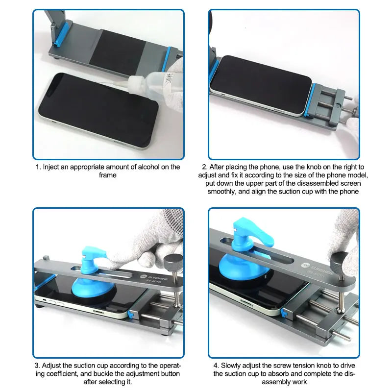 SUNSHINE SS-601G Mobile Phone Universal Heating-Free Screen Separator For iPhone Android LCD Screen Opening Repair Fixture Tools