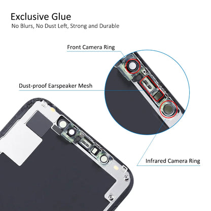 AAA+ OLED For iPhone X XR XS Max LCD Display 11 Pro Max 12 Pro 13mini Digitzer Assembly For iPhone 13 Pro Max LCD Touch Screen