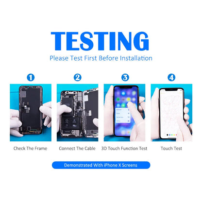 AAA+ OLED For iPhone X XR XS Max LCD Display 11 Pro Max 12 Pro 13mini Digitzer Assembly For iPhone 13 Pro Max LCD Touch Screen