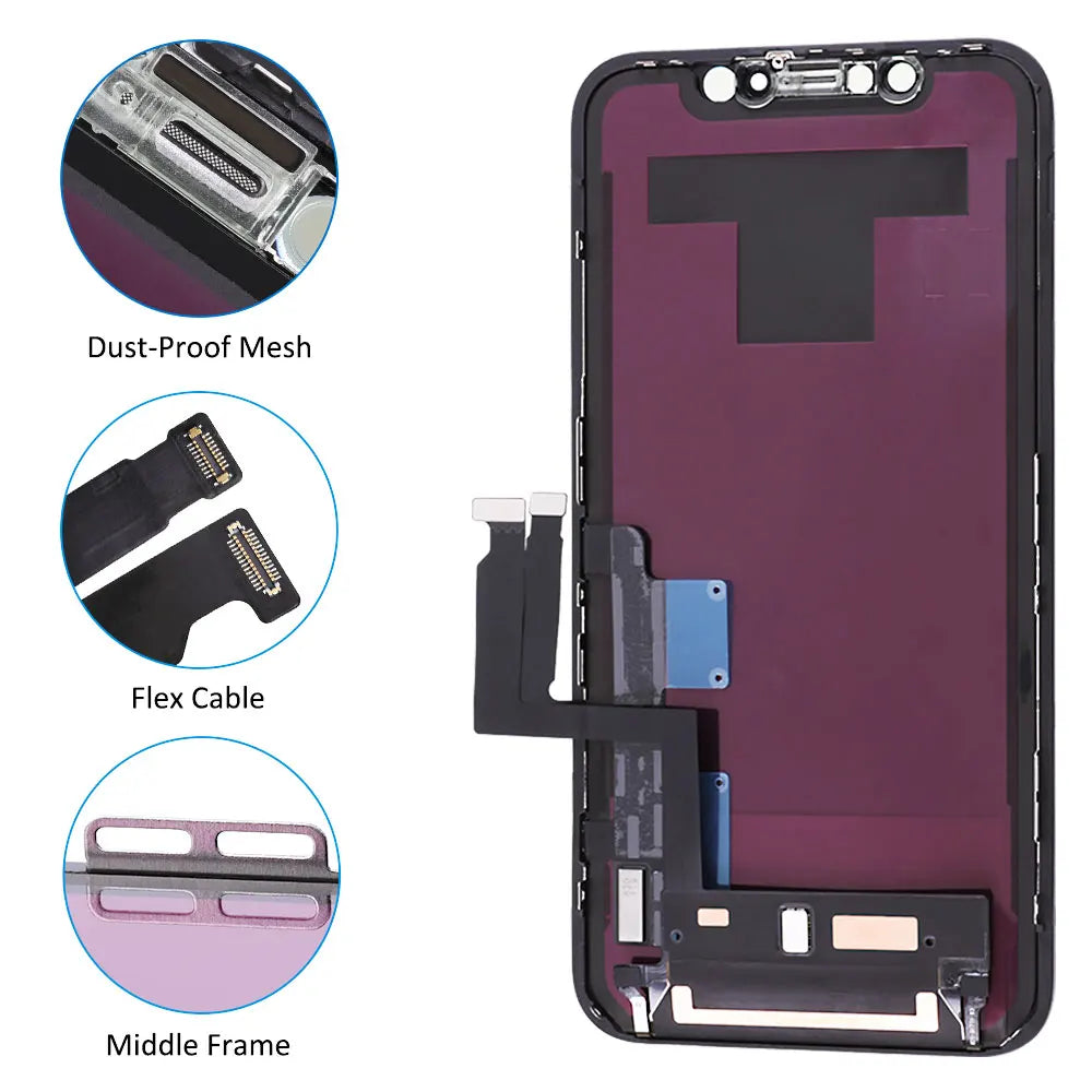 AAA+ OLED For iPhone X XR XS Max LCD Display 11 Pro Max 12 Pro 13mini Digitzer Assembly For iPhone 13 Pro Max LCD Touch Screen