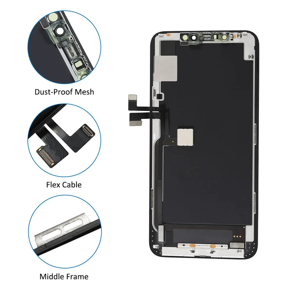 AAA+ OLED For iPhone X XR XS Max LCD Display 11 Pro Max 12 Pro 13mini Digitzer Assembly For iPhone 13 Pro Max LCD Touch Screen