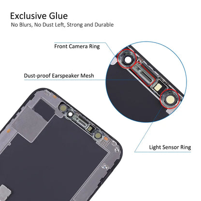 AAA+ OLED For iPhone X XR XS Max LCD Display 11 Pro Max 12 Pro 13mini Digitzer Assembly For iPhone 13 Pro Max LCD Touch Screen