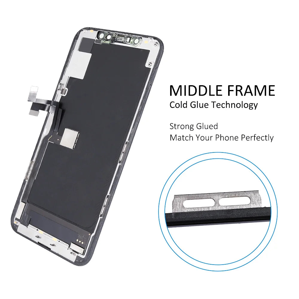 AAA+ OLED For iPhone X XR XS Max LCD Display 11 Pro Max 12 Pro 13mini Digitzer Assembly For iPhone 13 Pro Max LCD Touch Screen