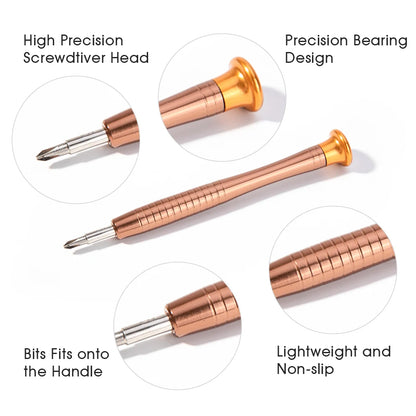 25 in 1 Mini Precision Screwdriver Magnetic Set Electronic Torx Screwdriver Opening Repair Tools Kit For iPhone Camera Watch PC