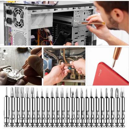 25 in 1 Mini Precision Screwdriver Magnetic Set Electronic Torx Screwdriver Opening Repair Tools Kit For iPhone Camera Watch PC