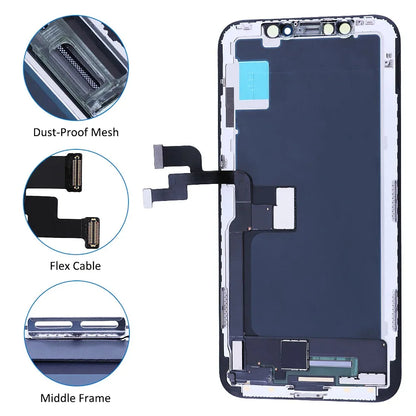 AAA+ OLED For iPhone X XR XS Max LCD Display 11 Pro Max 12 Pro 13mini Digitzer Assembly For iPhone 13 Pro Max LCD Touch Screen