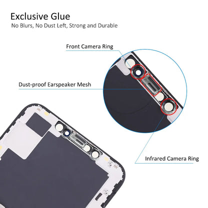 AAA+ OLED For iPhone X XR XS Max LCD Display 11 Pro Max 12 Pro 13mini Digitzer Assembly For iPhone 13 Pro Max LCD Touch Screen