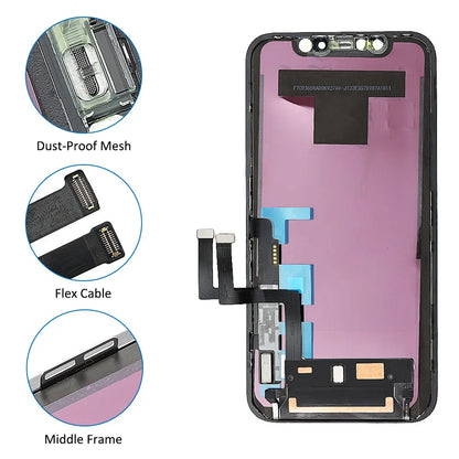 AAA+ OLED For iPhone X XR XS Max LCD Display 11 Pro Max 12 Pro 13mini Digitzer Assembly For iPhone 13 Pro Max LCD Touch Screen