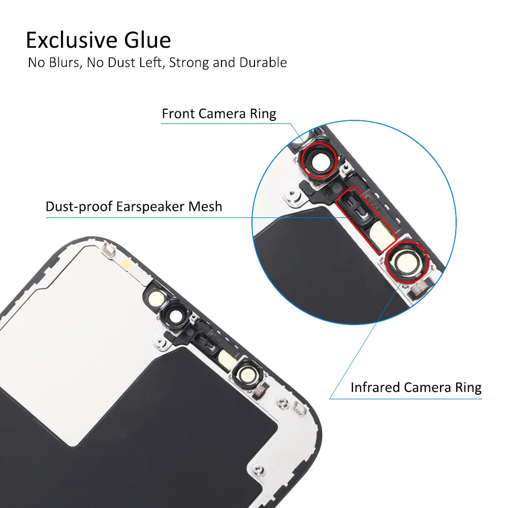 AAA+ OLED For iPhone X XR XS Max LCD Display 11 Pro Max 12 Pro 13mini Digitzer Assembly For iPhone 13 Pro Max LCD Touch Screen
