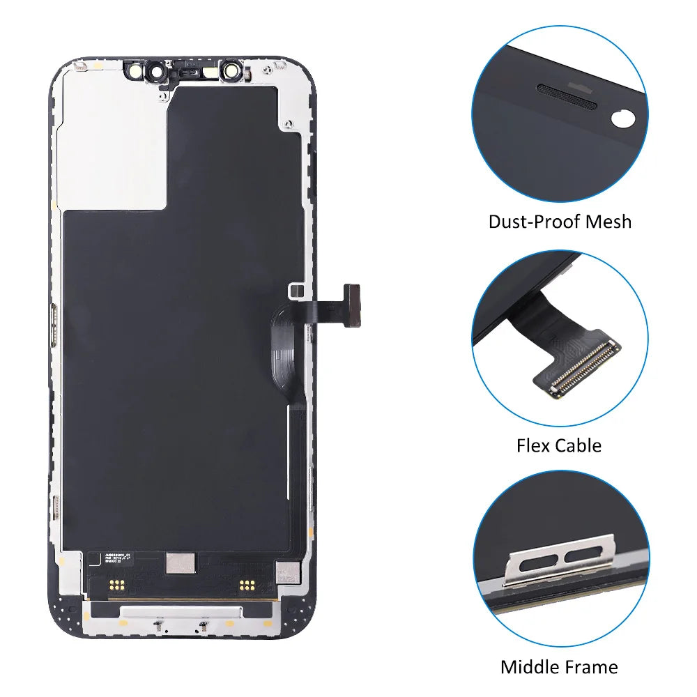 AAA+ OLED For iPhone X XR XS Max LCD Display 11 Pro Max 12 Pro 13mini Digitzer Assembly For iPhone 13 Pro Max LCD Touch Screen